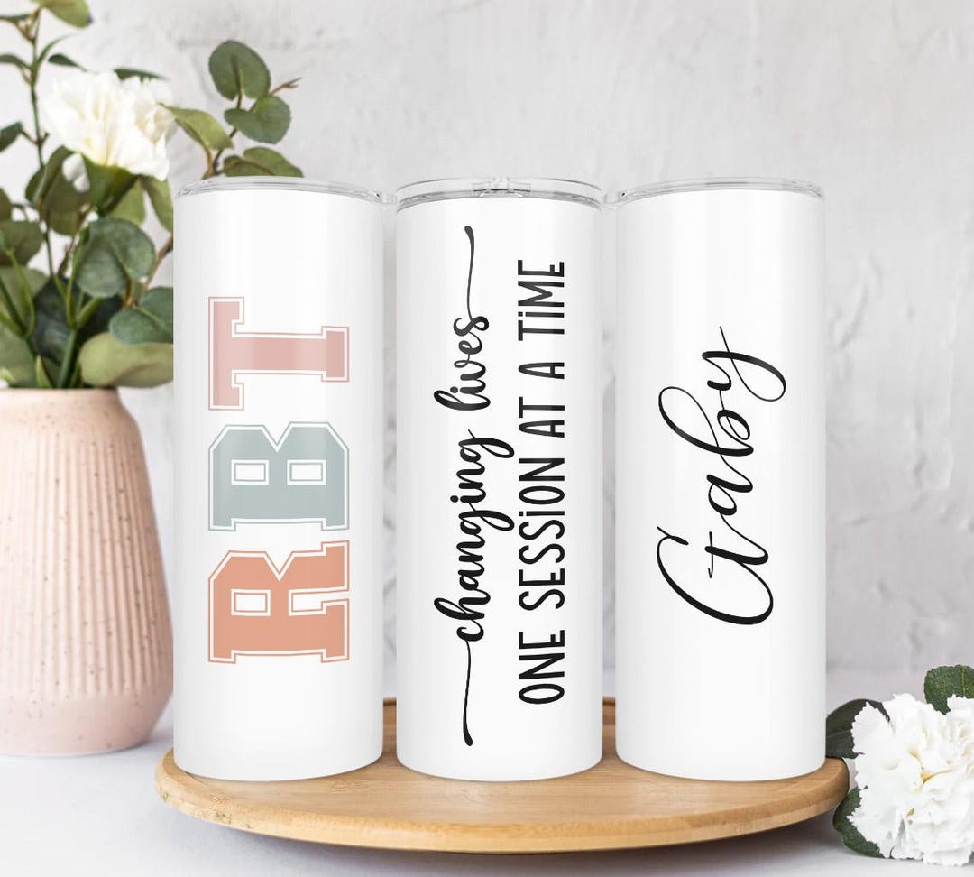 RBT Personalized Gift, Custom RBT Tumbler Gift for Registered Behavior ...