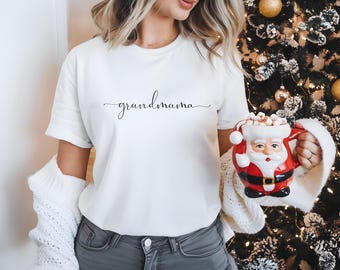 Camiseta de abuela, sudadera de abuela, regalo de abuela, camiseta de nueva abuela, anuncio de embarazo, regalo de nueva mamá, sudadera con capucha, sudadera