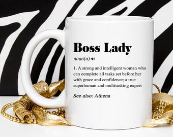 Boss Lady Mug, Boss Day Gift For Women, Gifts For Boss Female, Boss Gift For Women, Boss Lady Mug, Boss Mug For Women, Boss Gifts For Her