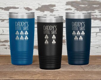 Personalized Daddy's Little Tumbler, Birthday Gift for Dad, Gift from Kids, Dad Gifts, Gifts for Dad, Funny Gift for Dad, Custom Dad Tumbler