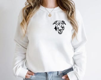 Sudadera Airedale Terrier Mama, Regalo Airedale Terrier Para Ella, Sudadera Airedale Terrier Mom, Camiseta Airedale Terrier Para Mujer