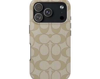 Designer Logo Phone Case | Polycarbonate TPU Impact Protection (iPhone 17 Series)