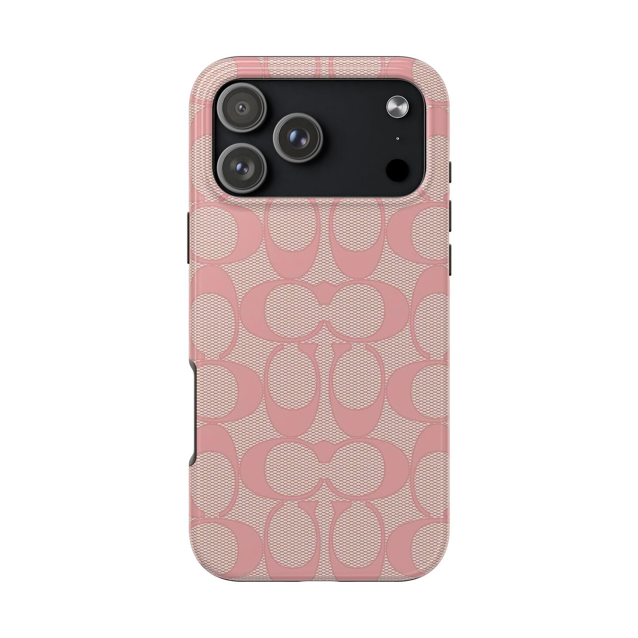 Pink Coach Phone Case - Etsy Pink Coach Phone Case - Etsy