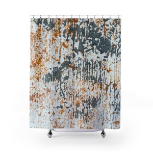 Rustic Shower Curtains-Modern Design