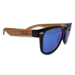 Customizable glasses wood | Sunglasses | Mirrored | Polarized | Name | Modern style
