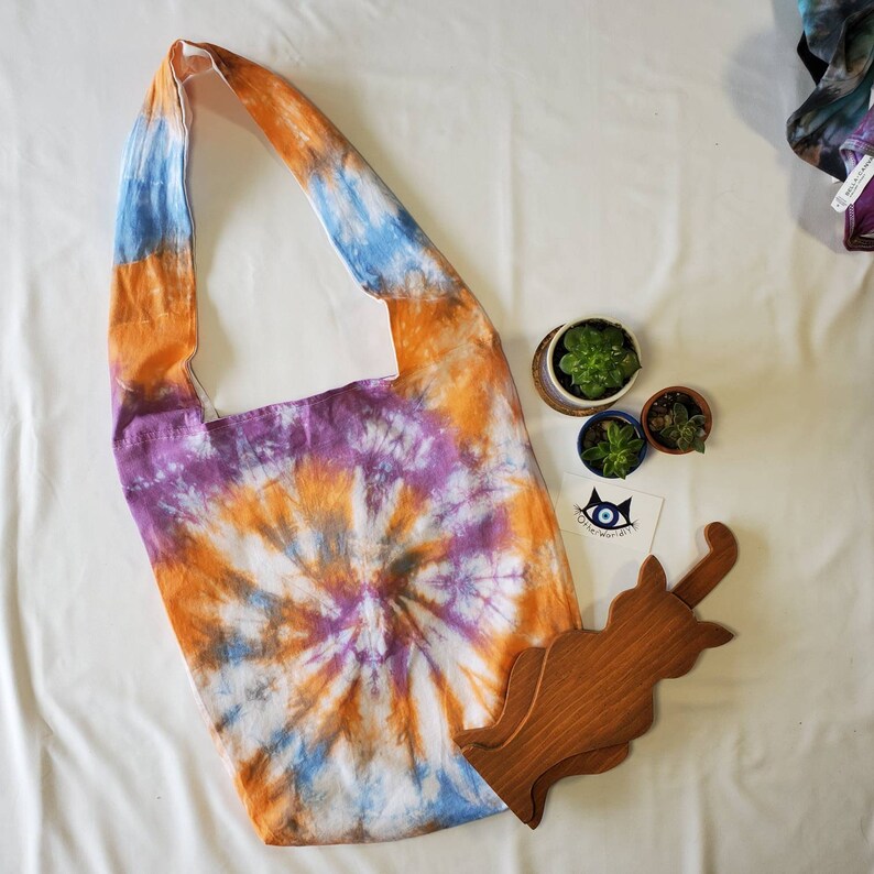 Tie Die Hobo Bag Purse