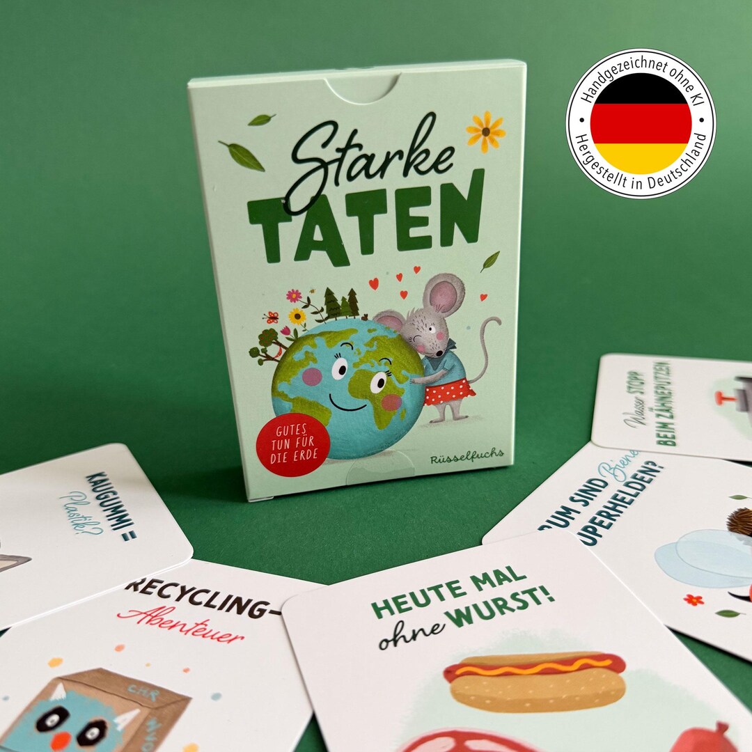 Environmental Cards for Kids – 40 Cards on Environmental Protection and ...
