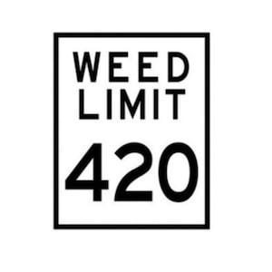 Onkruidlimiet 420 svg, teken, wiet, 420, svg bestand