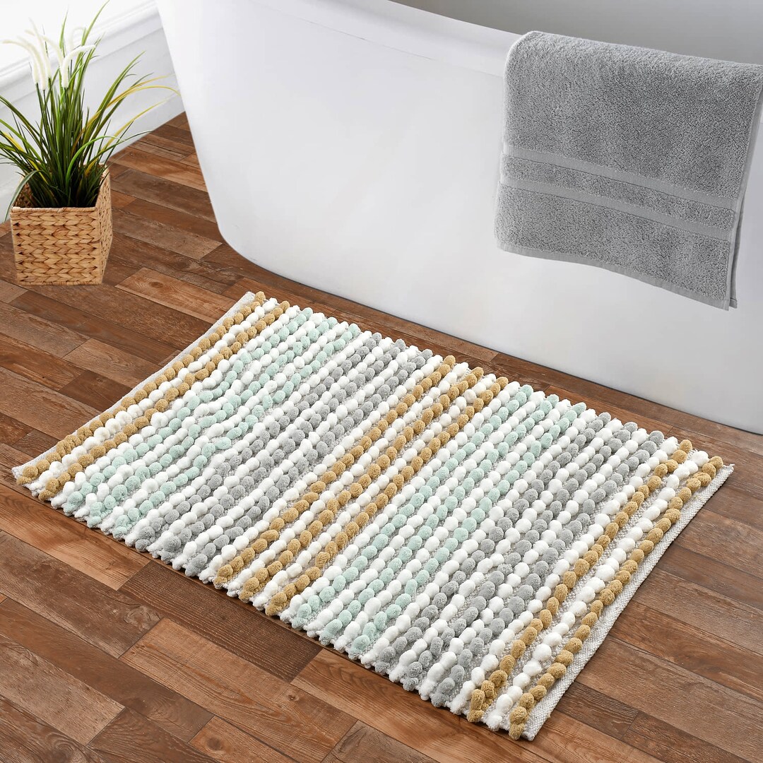 Cotton Chennial Bathmat 60x90 Cm Mat Rug Small Handwoven Mat