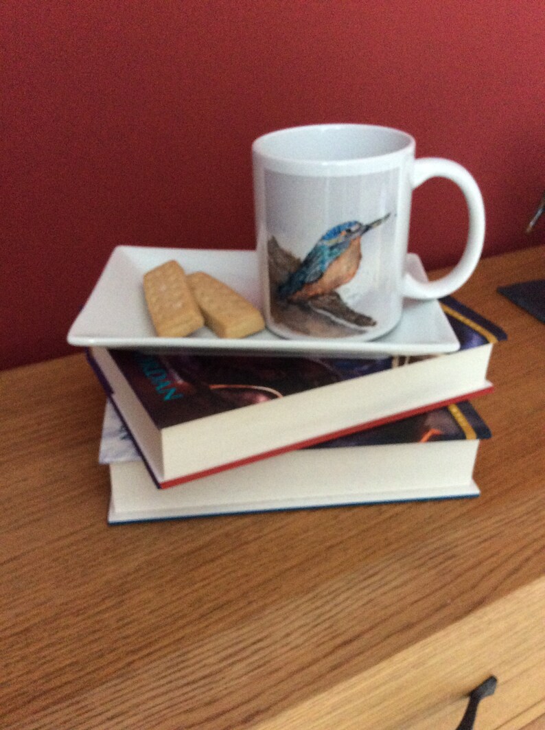 My Water colour bird print on mug