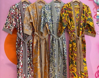 Kimono Style Dressing Gowns