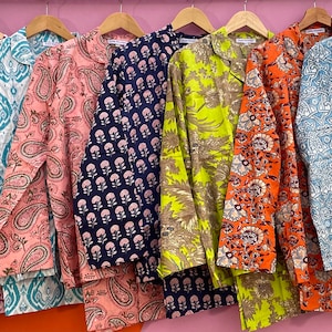 Cotton Pyjamas  - Medium Large