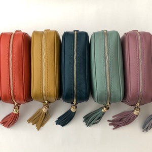 Leather Cross body Bag | Lighter Colours