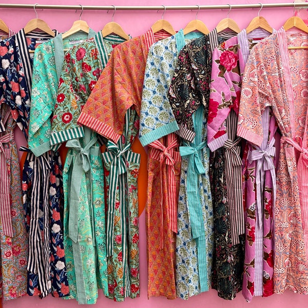 Kimono Dressing Gown Etsy UK