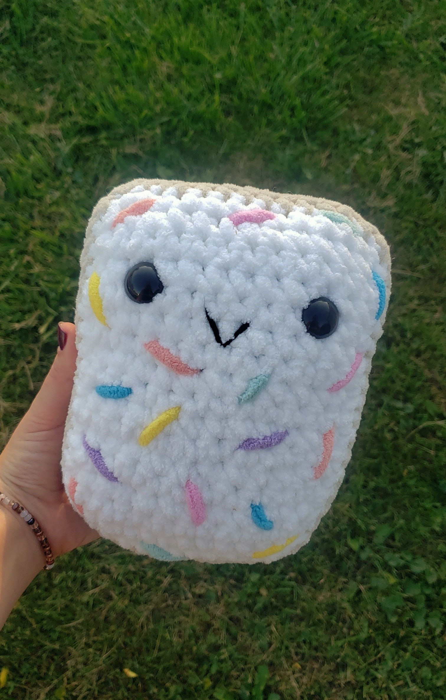 Crochet Toaster Pastry Plushie Etsy