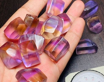 10-20 Carat Ametrine Rough- Ametrine raw- Ametrine bio color rough- Ametrine facet rough- Ametrine polish rough- Facet Grade Rough