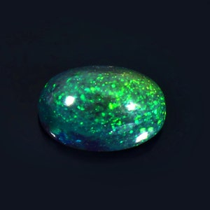 8X11mm Oval Black Opal Cabochon- Opal Cabochon- Black Opal- Opal Gemstone-Multi Fire Opal-Rainbow Fire Opal- Ring Opal-Loose Black Opal