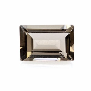 Natural Smoky Quartz Rectangle Shape Gemstone- Loose smokey Quartz- Smoky Quartz- Quartz- Loose Gemstone- Smokey Quartz- Smokey Rectangle