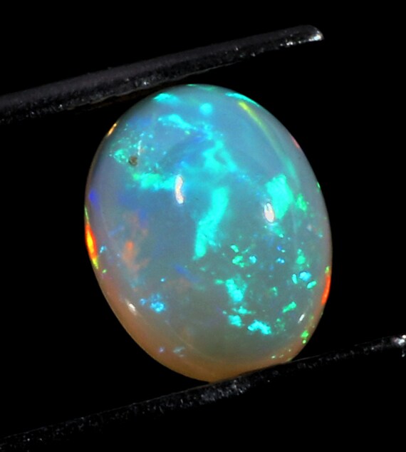 7x5 Mm Fire Opal-natural Opal-opal Cabochon-oval Cabochon Opal