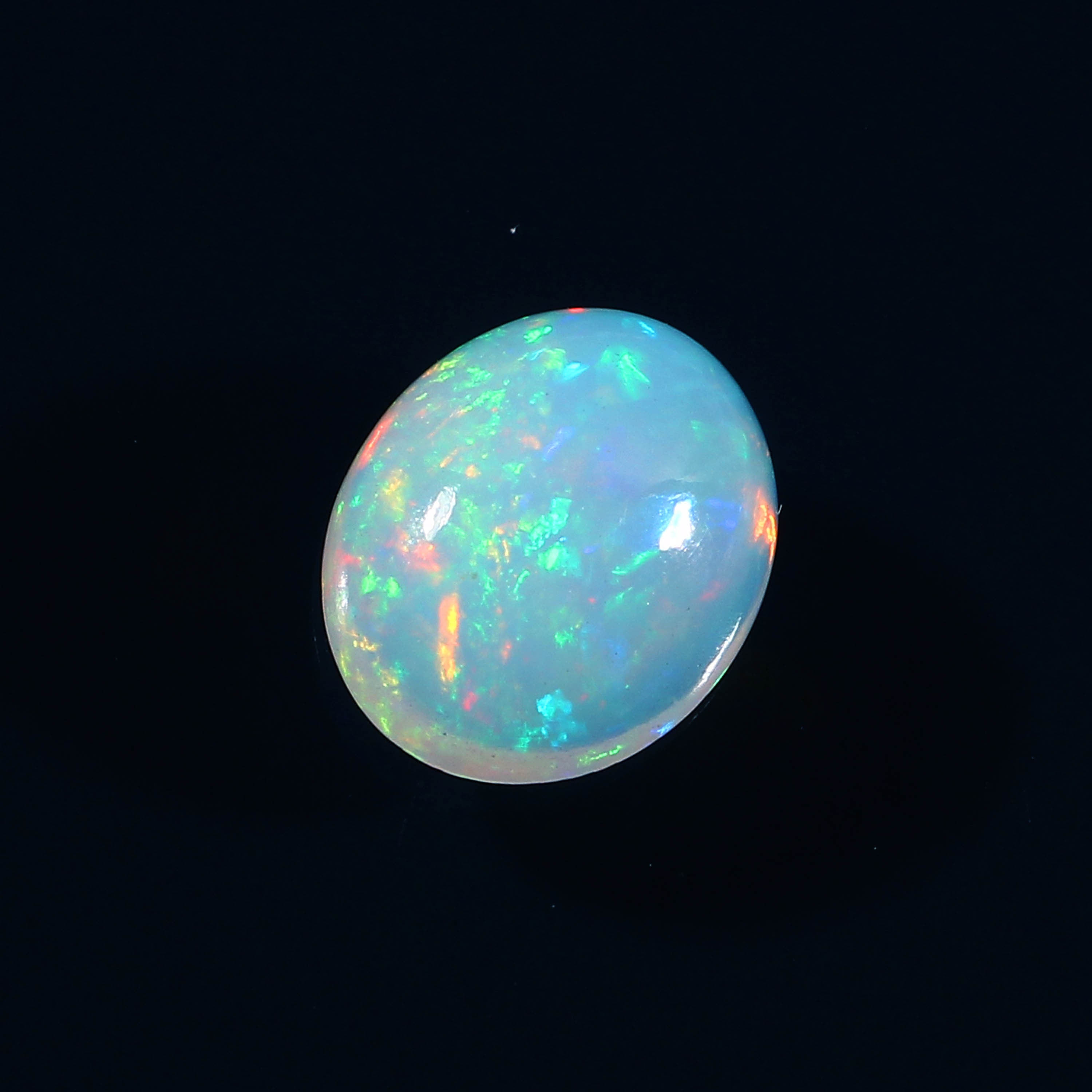 9x11MM 2.15 Ct Oval Opal cab welo opal fire opal flashy Etsy