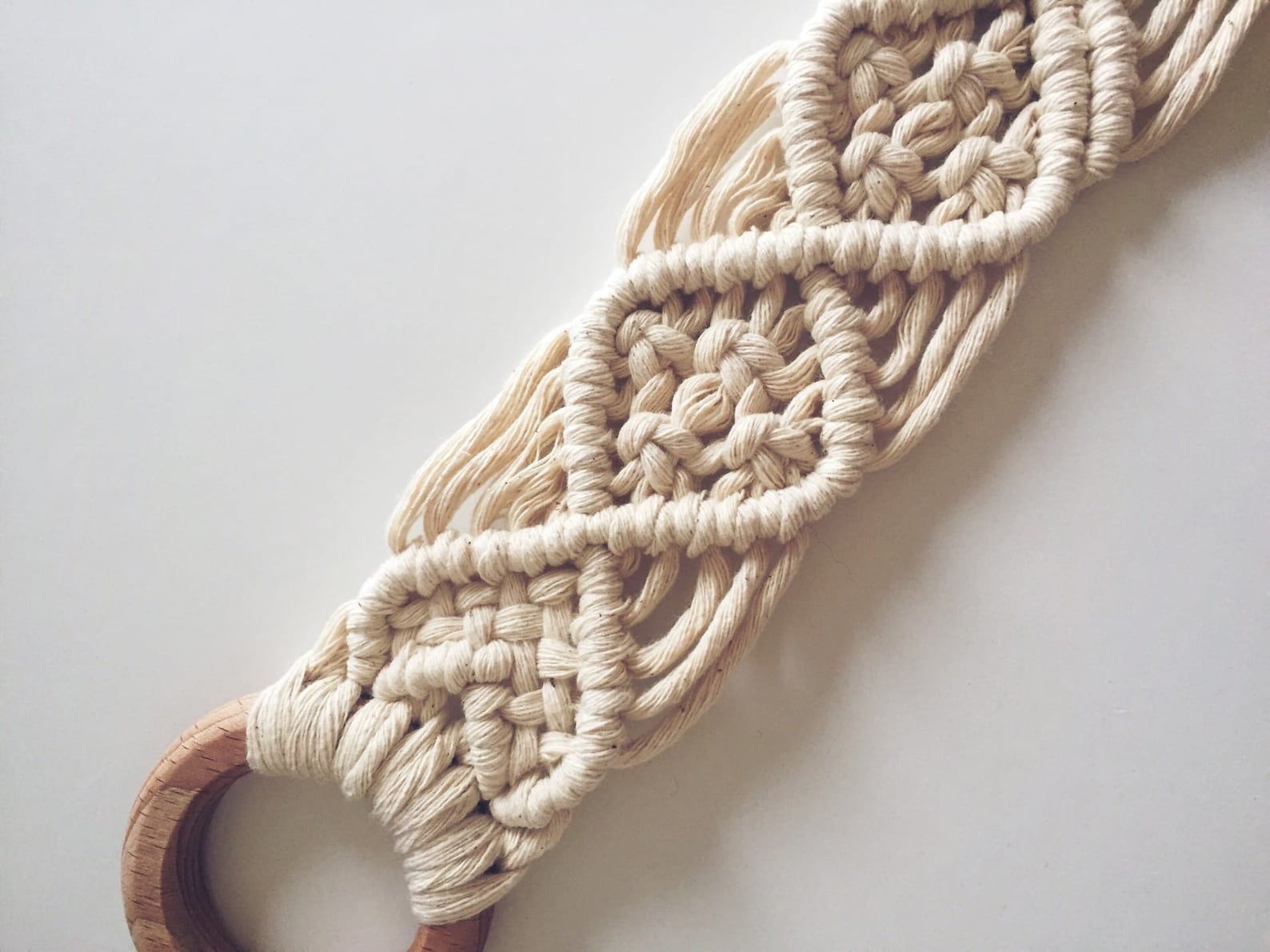 Macrame hair bow holder macrame bow organizer macrame bow Etsy