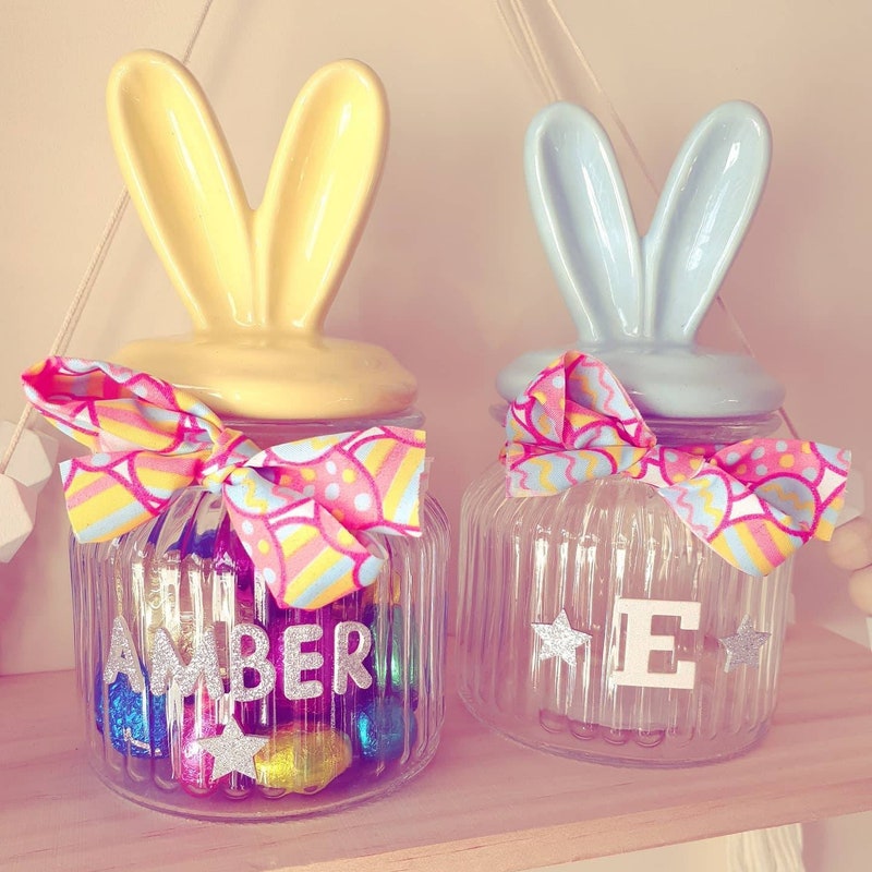 Bunny Ear Jars, Happy Easter, Easter Gifts!