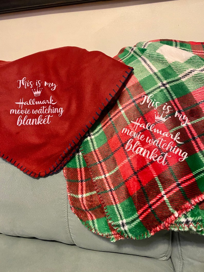 This Is My Hallmark Movie Watching Blanket Holiday Christmas Etsy