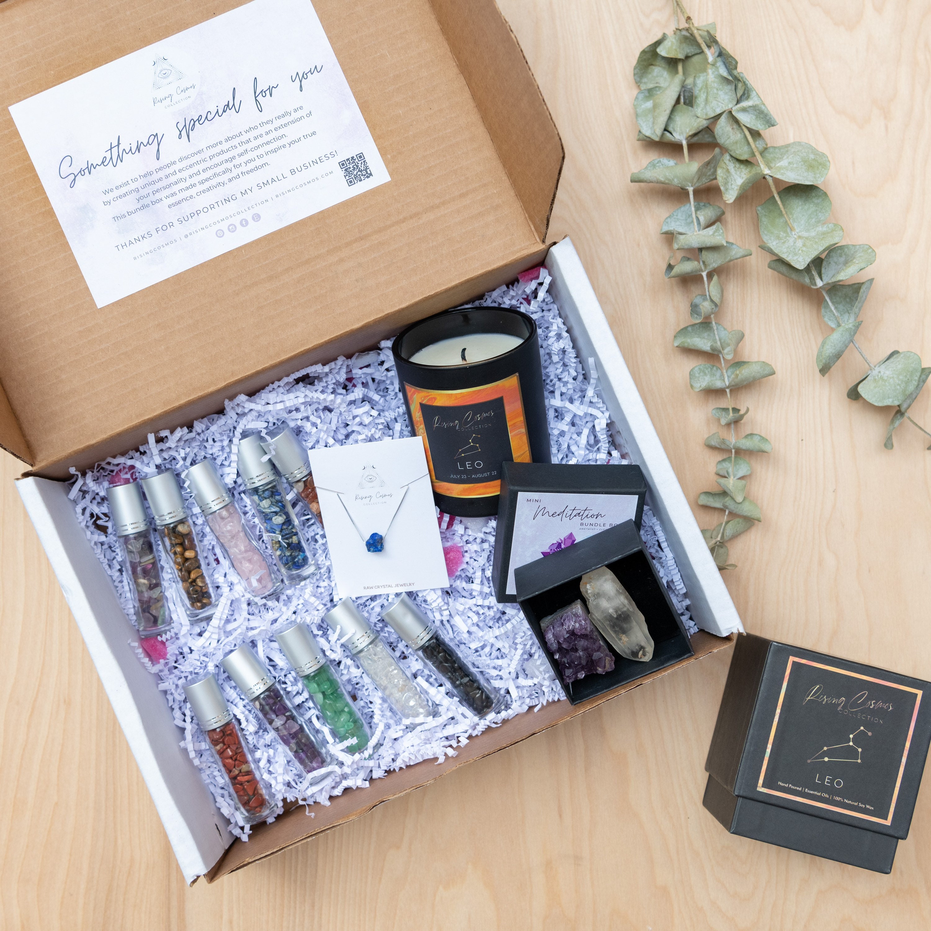 Luxury Birthday Gift Box for her Spiritual Affirmation Gift Etsy