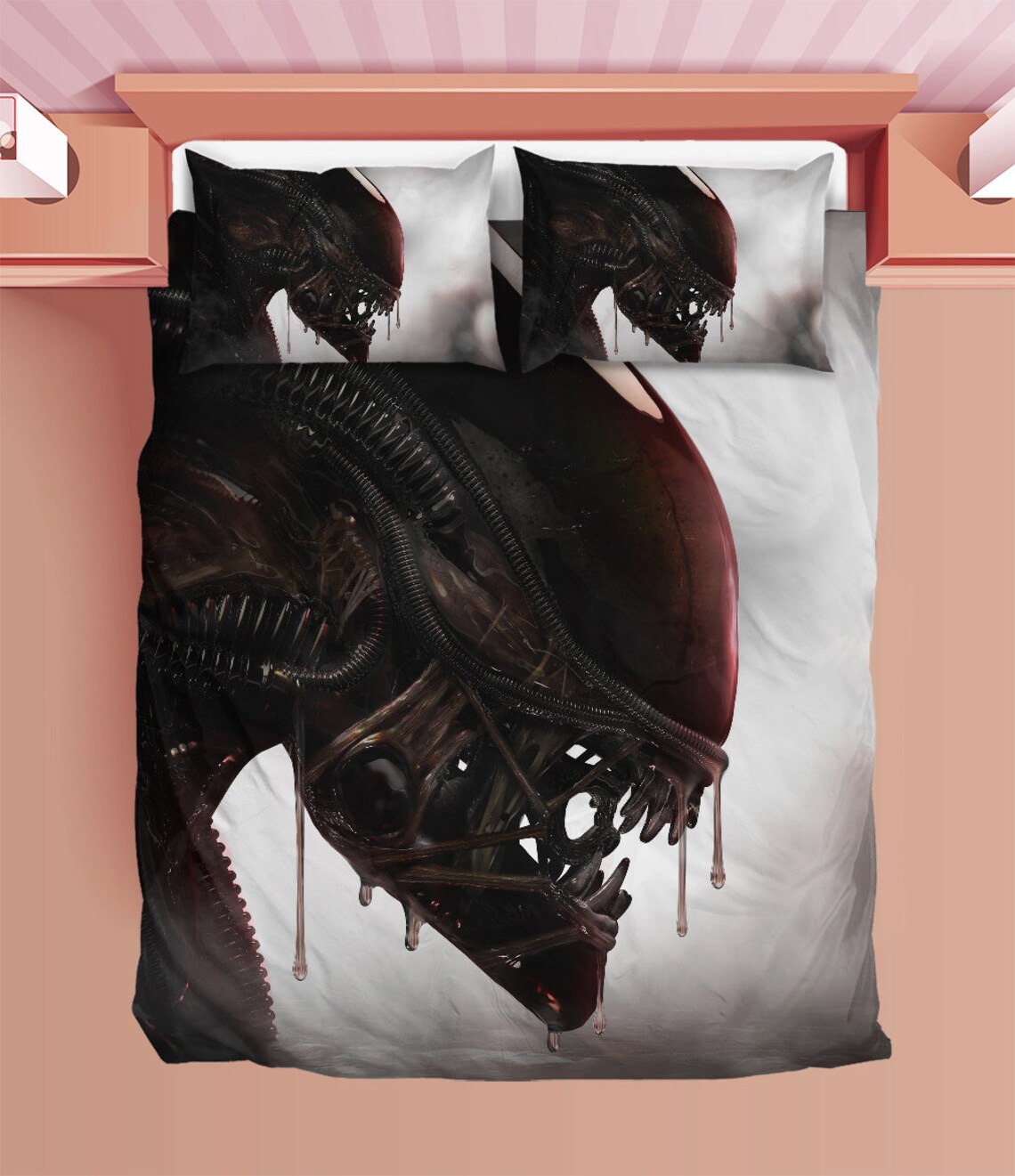 Alien duvet Alien bedding set comfortable gift cover 2 Etsy