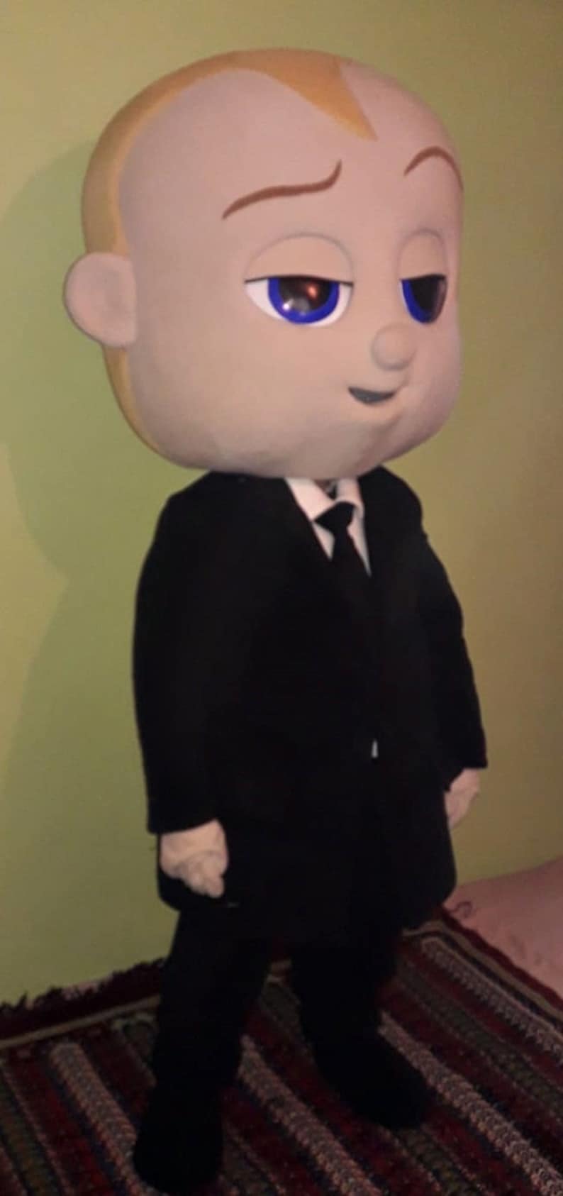 Boss Baby Mascot Costume Cosplay Party Fancy Dress for Adult Etsy
