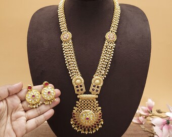 Rajwadi Necklace Set - Etsy