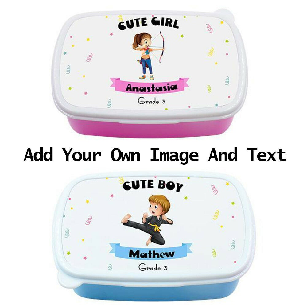 PERSONALISED Kids Pack Lunch Box Birthday Gift Lunch Box | Etsy
