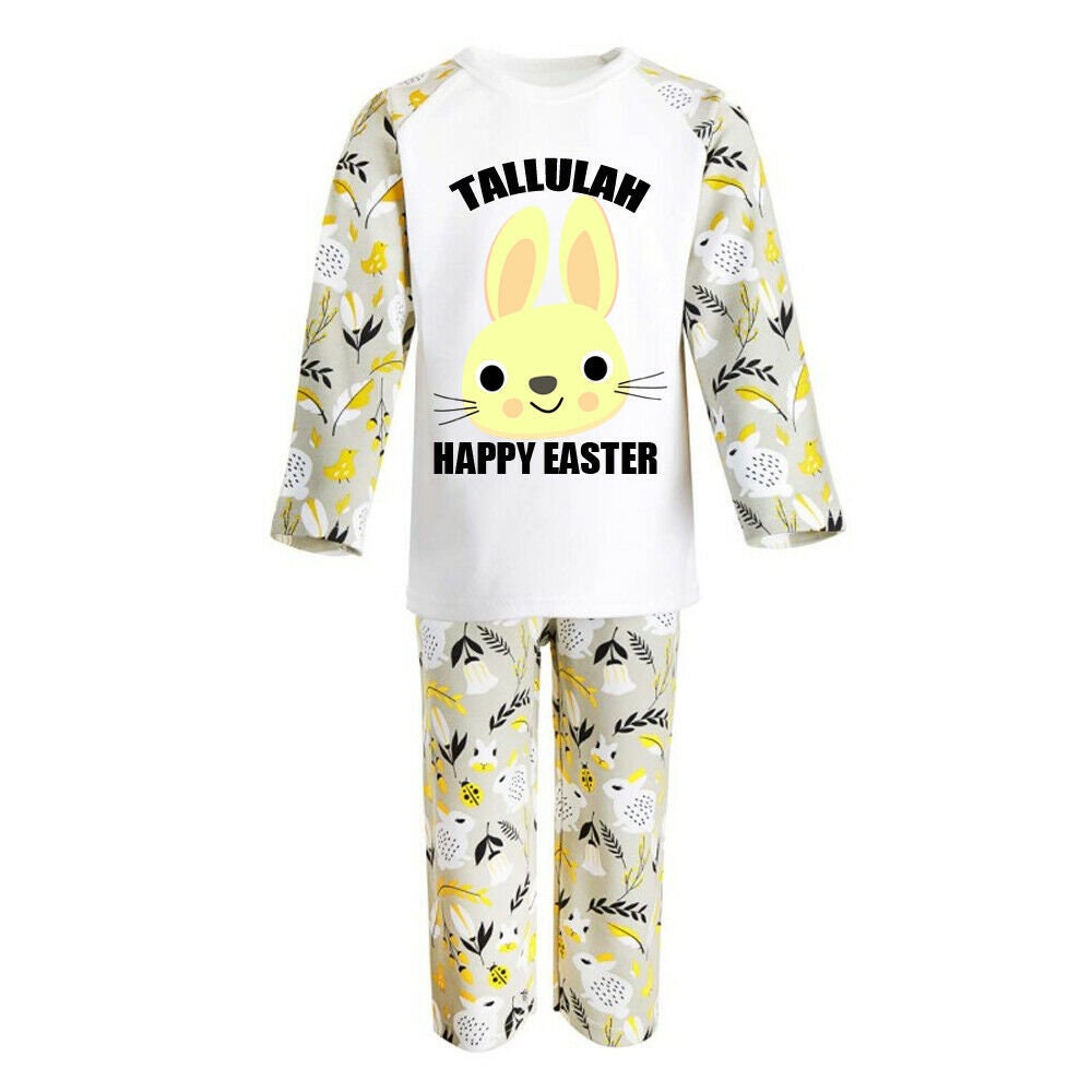 personalised baby pyjamas