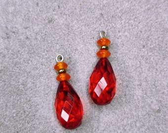 Pendant for hoop earrings