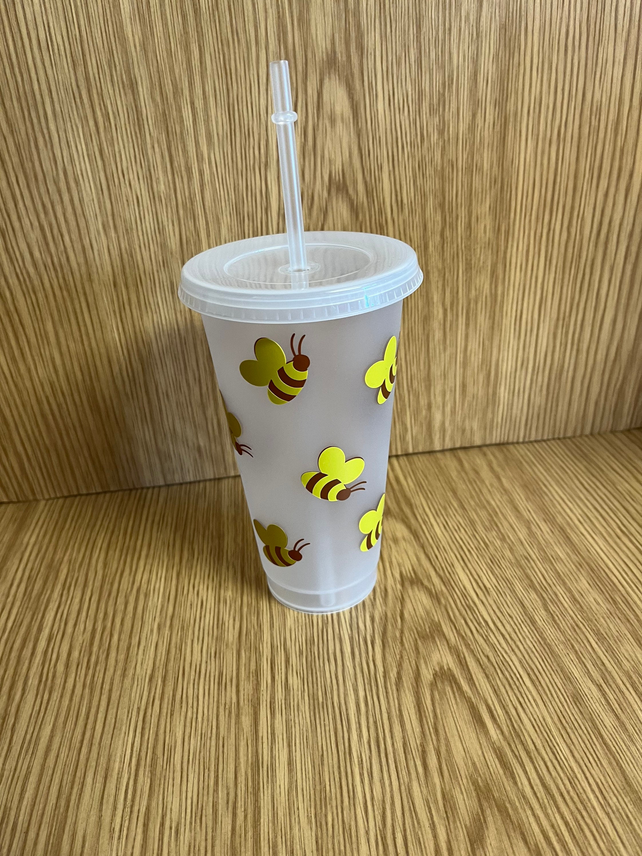 Bumble Bee Starbucks Style Cup Beaker Wild Bee Design Friend Bridal Shower  Gift, Student Travel Cup. Teacher Graduation Tumbler Personalised - Etsy