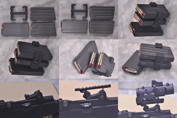 1:3 Scale Miniature Model Kit M14 Sniper Rifie Custom Cqb Ver