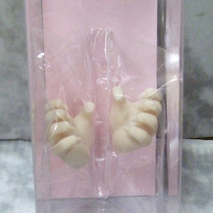 Conjunto de mãos femininas Dollfie Dream MDD J cor da pele da pele em forma de MDD corpo feminino apenas ems grátis para todo o mundo