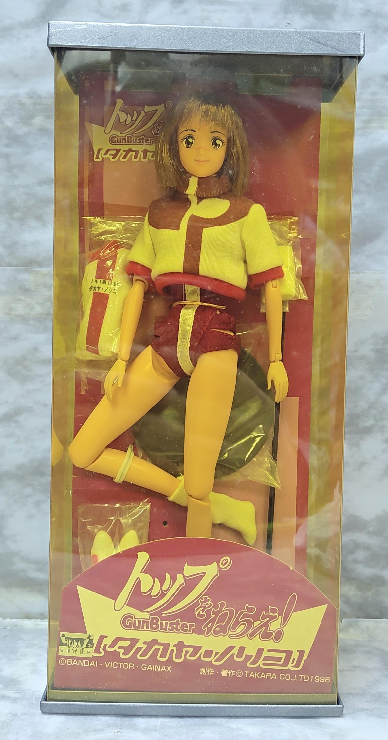 Gunbuster Takaya Noriko 1/6 27cm Action Figure Doll 1998 Vintage 