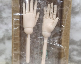 Dollfie dream DD full action female hands 2.0 semi white skin color fit ddf3 2.0 & f3 female body only free ems worldwide