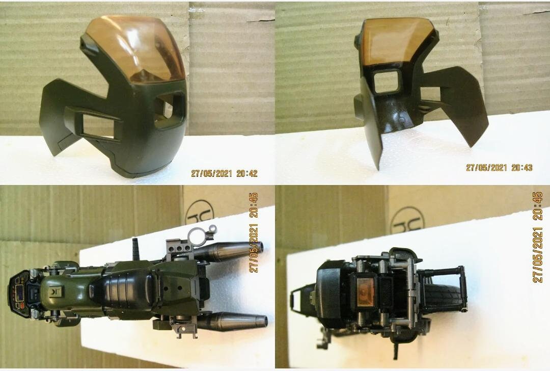 バンダイ スパイラルゾーン モノシード 1/12スケール オートバイ