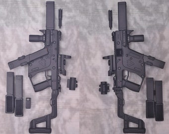 Kit de modelo en miniatura a escala 1:3 Kriss Vector SMG, color negro, compatible con la muñeca inteligente Volks Dollfie Dream DD SD16, envío gratuito por EMS a todo el mundo.