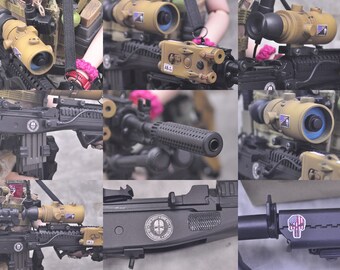 1:3スケールミニチュアモデルキット M14 スナイパーライフル カスタム