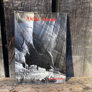 Vintage Ansel Adam&#39;s — Ansel Adam&#39;s — Welsprekend licht Ansel Adam&#39;s — Welsprekend lichtboek — Vintage kunstboek — Kunstboek Vintage — Ansel Adams
