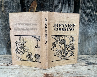 Japanese Cooking — Cooking Japanese — Cooking Japanese —1970s Cookbook — Peter and John Martin Japanese Cooking — Cookbook Japanese