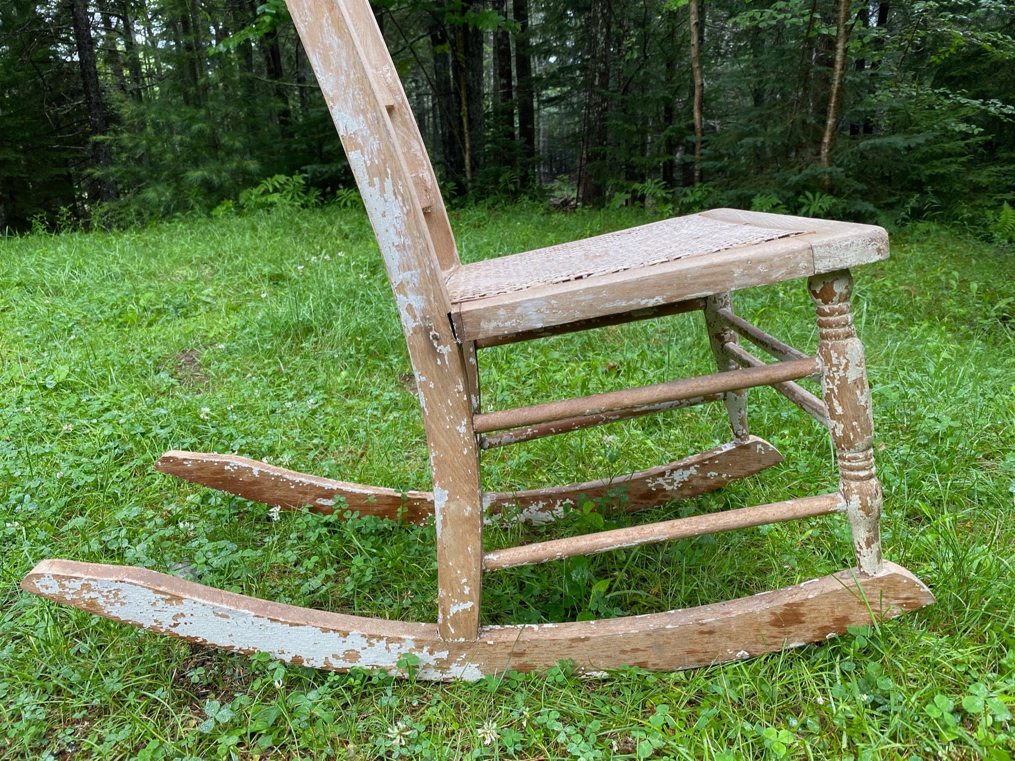 Light wood rocking chair deals