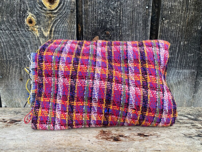 Wool Blanket Vintage Wool Blanket Tartan Wool Blanket Plaid Wool Blanket Winter Blanket Vintage Plaid Blanket Plaid Blanket image 1