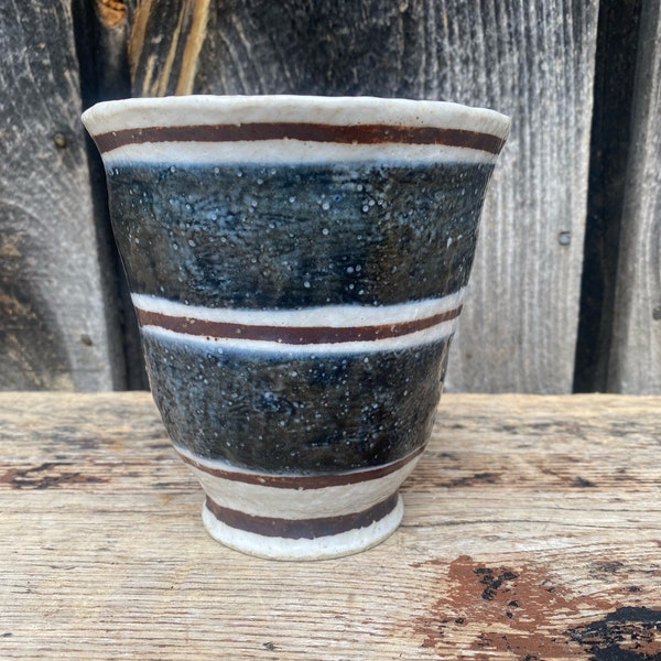 Ceramic Vase -- Small Ceramic Vase -- Small Vase -- Ceramic Cup -- Ceramics -- Stoneware -- Stoneware Vase -- Stoneware Cup