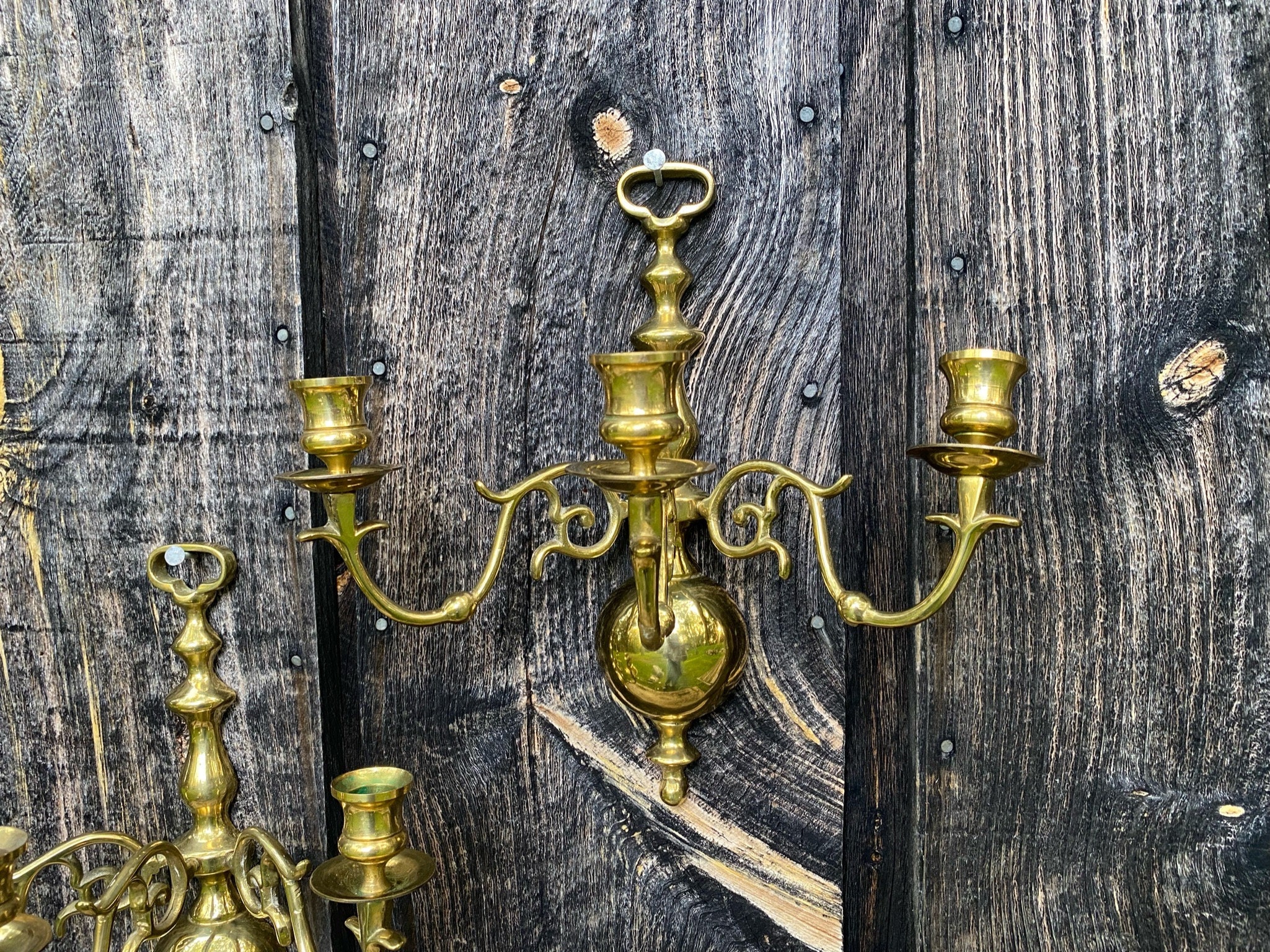 Wall Candelabras Hanging Wall Candelbras Wall Hanging Etsy