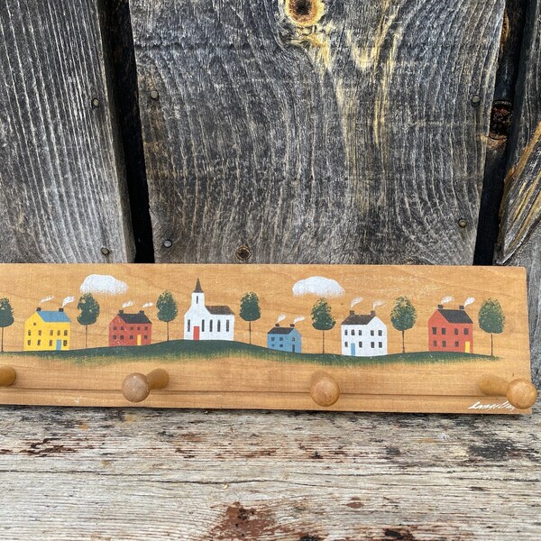 Country Coat Rack - Etsy