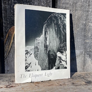Vintage Ansel Adam&#39;s — Ansel Adam&#39;s — Welsprekend licht Ansel Adam&#39;s — Welsprekend lichtboek — Vintage kunstboek — Kunstboek Vintage — Ansel Adams